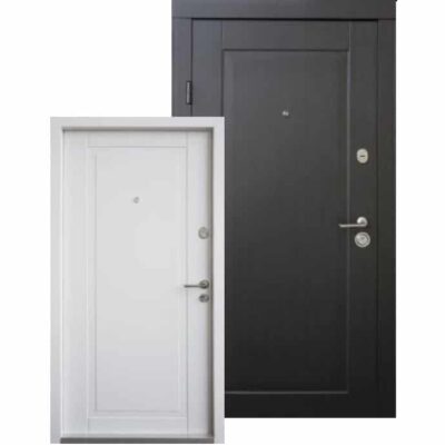 Вхідні двері Qdoors Преміум Прованс Венге темний / Білий супермат (Білий короб) фото 1