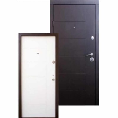 Вхідні двері Qdoors Еталон Арізона Венге ванільний горизонт фото 1