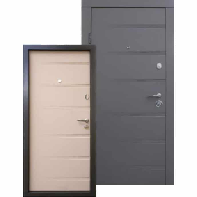 Вхідні двері Qdoors Преміум Роял Смоки софт / Латте софт Вхідні двері Qdoors Преміум Роял Смоки софт / Латте софт
